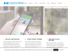 Tablet Screenshot of papionne.com